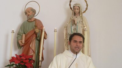 Eucaristía y el Rancho de Pascua en Mácher 