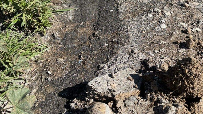 Los vertidos de aguas fecales en el barranco de Tenesía 