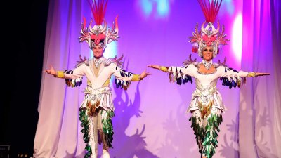 Presentación de la comparsa Los Cumbacheros, 2024