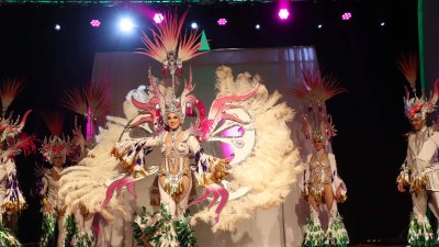 Presentación de la comparsa Los Cumbacheros, 2024