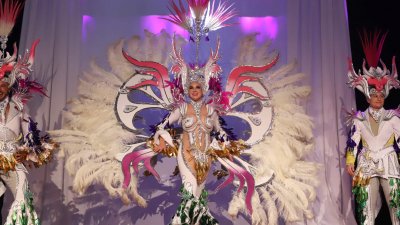 Presentación de la comparsa Los Cumbacheros, 2024
