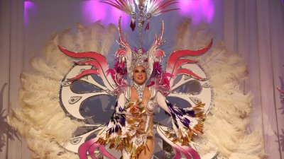 Presentación de la comparsa Los Cumbacheros, 2024