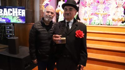 Presentación de la comparsa Los Cumbacheros, 2024