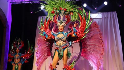 Presentación de la comparsa Los Cumbacheros, 2024