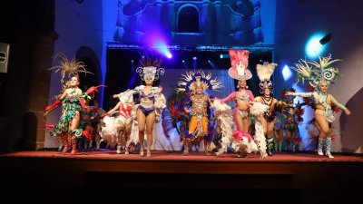 Presentación de la comparsa Los Cumbacheros, 2024