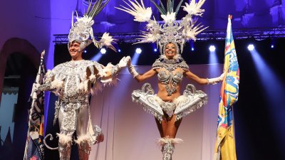 Presentación de la comparsa Los Cumbacheros, 2024