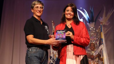 Presentación de la comparsa Los Cumbacheros, 2024