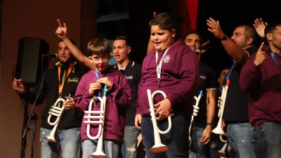 Presentación de la comparsa Los Cumbacheros, 2024