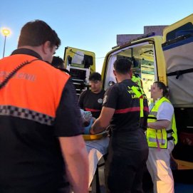 Herida tras precipitarse en un complejo de Puerto del Carmen