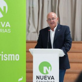 El candidato de NC a la Alcaldía de Teguise, Fernando Jiménez