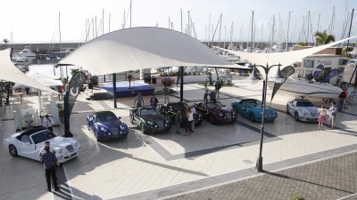 Presentación de 'Hurtan' en Puerto Calero (José Luis Carrasco)