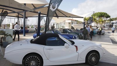 Presentación de 'Hurtan' en Puerto Calero (José Luis Carrasco)
