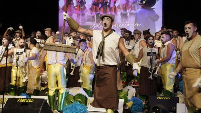 Presentación la murga Los Simplones, 2023