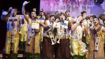 Presentación la murga Los Simplones, 2023