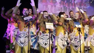 Presentación la murga Los Simplones, 2023