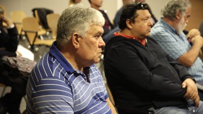 Banquillo de los acusados en el juicio por el caso Montecarlo. Foto: Juan Mateos.