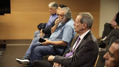 Banquillo de los acusados en el juicio por el caso Montecarlo. Foto: Juan Mateos.