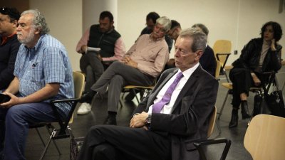 Banquillo de los acusados en el juicio por el caso Montecarlo. Foto: Juan Mateos.