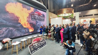 Presentación del Rally Isla de Los Volcanes en Fitur