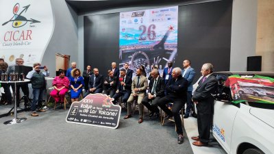 Presentación del Rally Isla de Los Volcanes en Fitur