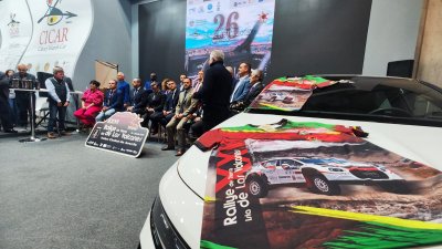 Presentación del Rally Isla de Los Volcanes en Fitur