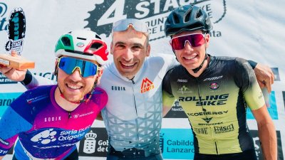 Jorge Lamiel, Ismael Ventura y Vincenzo Saitta