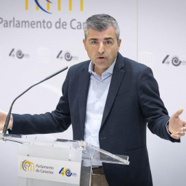 El vicepresidente de Canarias, Manuel Domínguez (FOTO: EFE)