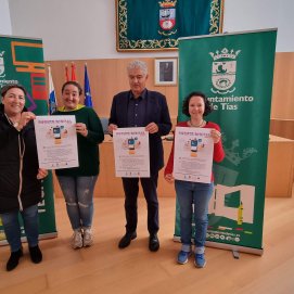 Presentación en el Ayuntamiento de Tías de las actividades destinadas a la eliminación de la brecha digital 