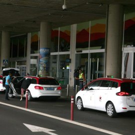 Taxis en el aeropuerto