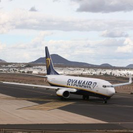 Avión de Ryanair