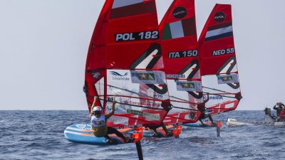 Campeonato del mundo de iQFOiL, 2024 (© Sailing Energy/Marina Rubicón)