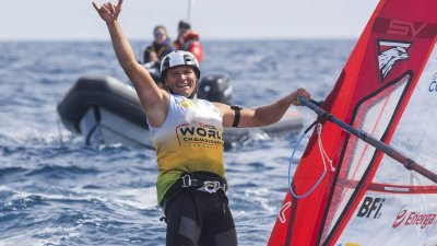 Campeonato del mundo de iQFOiL, 2024 (© Sailing Energy/Marina Rubicón)