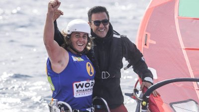 Campeonato del mundo de iQFOiL, 2024 (© Sailing Energy/Marina Rubicón)