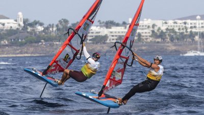 Campeonato del mundo de iQFOiL, 2024 (© Sailing Energy/Marina Rubicón)
