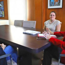 Reunión entre SentirTEA y el Cabildo de Lanzarote