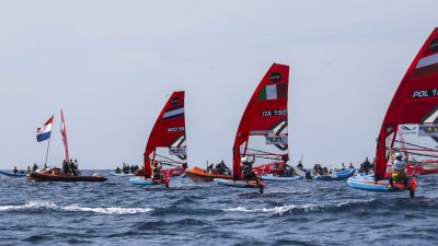 Campeonato del mundo de iQFOiL, 2024 (© Sailing Energy/Marina Rubicón)