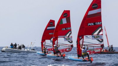 Campeonato del mundo de iQFOiL, 2024 (© Sailing Energy/Marina Rubicón)