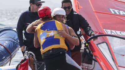 Campeonato del mundo de iQFOiL, 2024 (© Sailing Energy/Marina Rubicón)