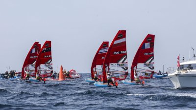 Campeonato del mundo de iQFOiL, 2024 (© Sailing Energy/Marina Rubicón)