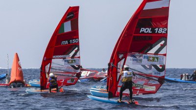 Campeonato del mundo de iQFOiL, 2024 (© Sailing Energy/Marina Rubicón)