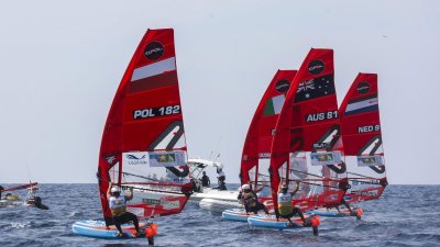 Campeonato del mundo de iQFOiL, 2024 (© Sailing Energy/Marina Rubicón)
