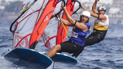 Campeonato del mundo de iQFOiL, 2024 (© Sailing Energy/Marina Rubicón)