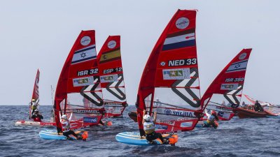 Campeonato del mundo de iQFOiL, 2024 (© Sailing Energy/Marina Rubicón)
