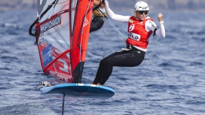 Campeonato del mundo de iQFOiL, 2024 (© Sailing Energy/Marina Rubicón)