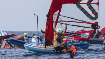 Campeonato del mundo de iQFOiL, 2024 (© Sailing Energy/Marina Rubicón)