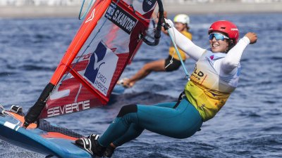 Campeonato del mundo de iQFOiL, 2024 (© Sailing Energy/Marina Rubicón)