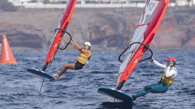 Campeonato del mundo de iQFOiL, 2024 (© Sailing Energy/Marina Rubicón)