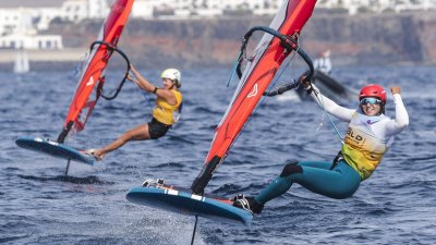 Campeonato del mundo de iQFOiL, 2024 (© Sailing Energy/Marina Rubicón)