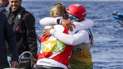 Campeonato del mundo de iQFOiL, 2024 (© Sailing Energy/Marina Rubicón)