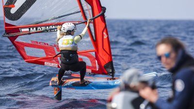 Campeonato del mundo de iQFOiL, 2024 (© Sailing Energy/Marina Rubicón)